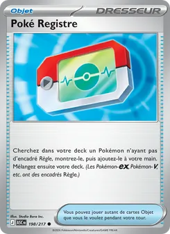 Poké Registre 198/217 Héros Transcendants