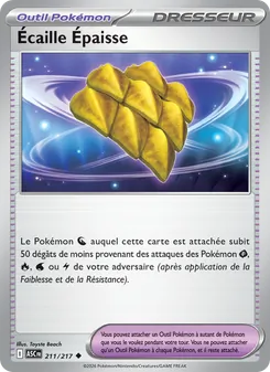 Écaille Épaisse 211/217 Héros Transcendants