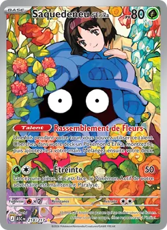 Saquedeneu d'Erika 218/217 Héros Transcendants