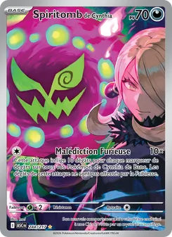 Spiritomb de Cynthia 244/217 Héros Transcendants