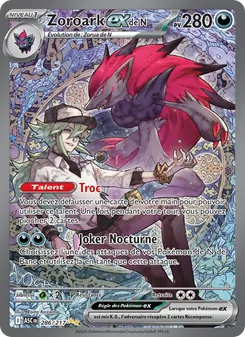 Zoroark-ex de N 286/217 Héros Transcendants