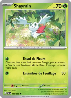 Shaymin 003/088 Équilibre Parfait