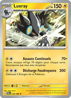 Luxray 028/088 Équilibre Parfait