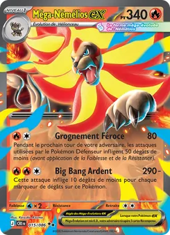 Méga-Némélios-ex 015/086 Chaos Ascendant