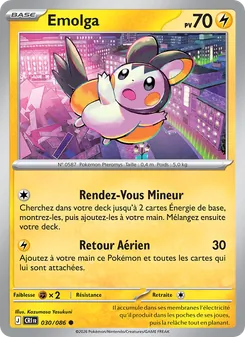 Emolga 030/086 Chaos Ascendant