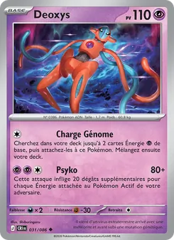 Deoxys 031/086 Chaos Ascendant