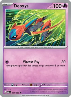 Deoxys 034/086 Chaos Ascendant