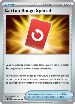 Carton Rouge Spécial 082/086 Chaos Ascendant