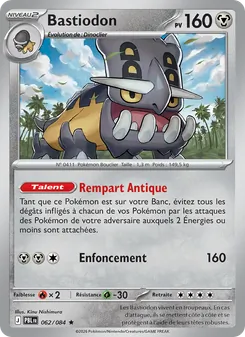 Bastiodon 062/084 Nuit Noire