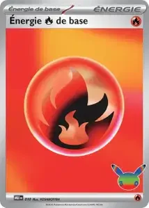 Énergie Feu de base 010/016 Méga-Évolution Énergie