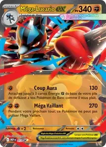 Méga-Lucario-ex 012 MEP Black Star Promos