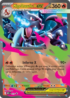 Méga-Dracaufeu X-ex 029 MEP Black Star Promos