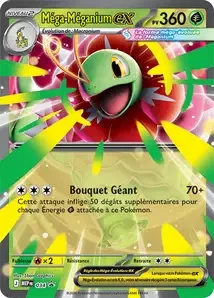 Méga-Méganium-ex 034 MEP Black Star Promos