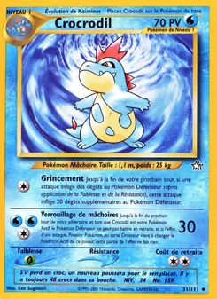 Crocrodil 31/111 Neo Genesis
