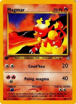 Magmar 40/111 Neo Genesis