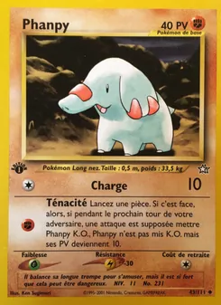Phanpy 43/111 Neo Genesis
