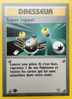 Super rappel 98/111 Neo Genesis