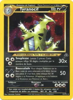 Tyranocif 12/75 Neo Discovery