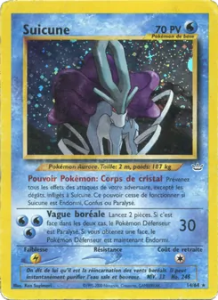 Suicune 14/64 Neo Revelation