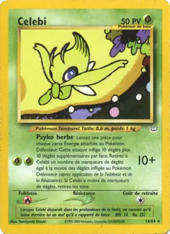 Celebi 16/64 Neo Revelation