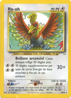 Ho-oh 18/64 Neo Revelation