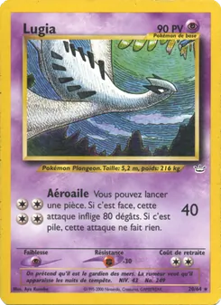 Lugia 20/64 Neo Revelation