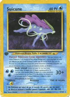 Suicune 27/64 Neo Revelation
