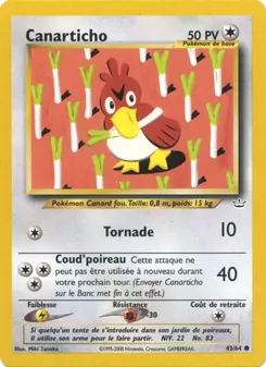 Canarticho 43/64 Neo Revelation