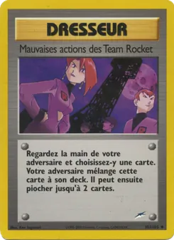 Mauvaises actions des Team Rocket 103/105 Neo Destiny
