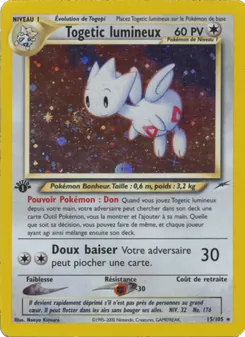 Togetic lumineux 15/105 Neo Destiny