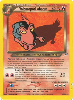 Volcaropod obscur 18/105 Neo Destiny