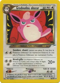 Grodoudou obscur 40/105 Neo Destiny