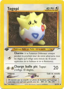 Togepi 56/105 Neo Destiny