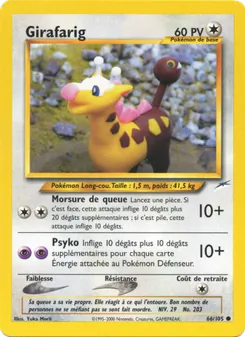 Girafarig 66/105 Neo Destiny