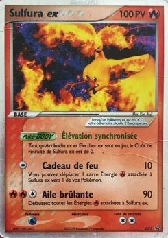 Sulfura ex 31/40 Promo Nintendo