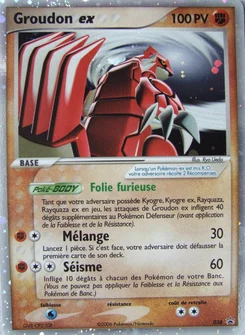 Groudon ex 38/40 Promo Nintendo