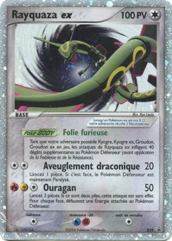 Rayquaza ex 39/40 Promo Nintendo