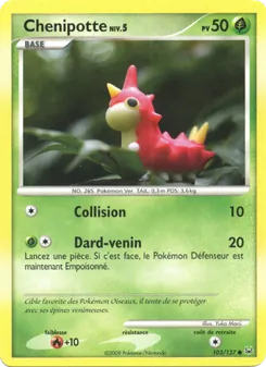 Chenipotte 103/127 Platine