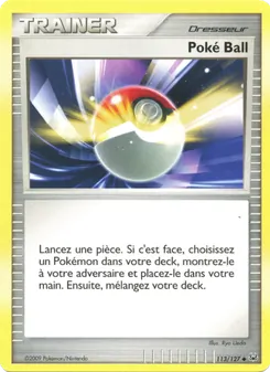 Poké Ball 113/127 Platine