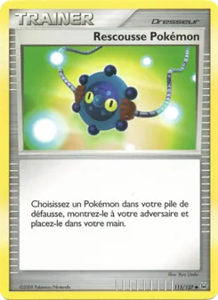 Rescousse Pokémon 115/127 Platine