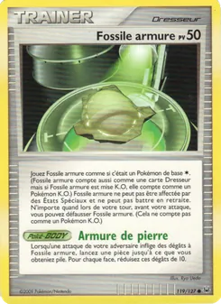 Fossile Armure 119/127 Platine