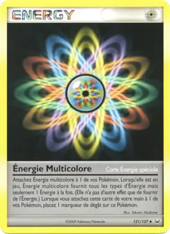 Énergie Multicolore 121/127 Platine