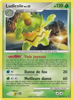 Ludicolo 34/127 Platine
