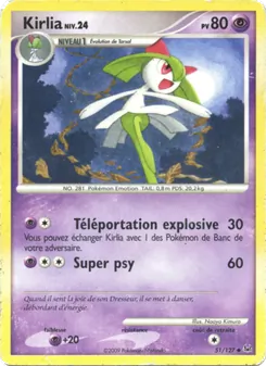 Kirlia 51/127 Platine