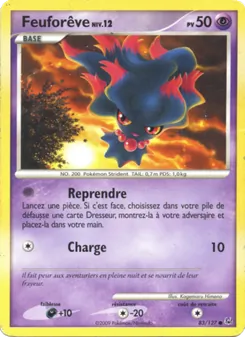Feuforêve 83/127 Platine