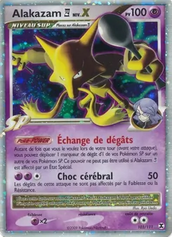 Alakazam 4 Niv. X 103/111 Rivaux Émergeants