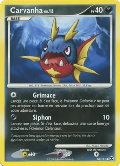 Carvanha Niv. 13 58/111 Rivaux Émergeants