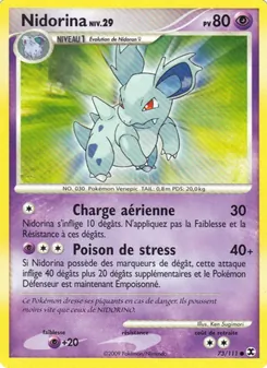 Nidorina Niv. 29 73/111 Rivaux Émergeants