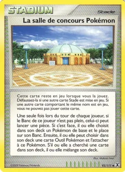 La salle de concours Pokémon 93/111 Rivaux Émergeants