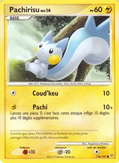 Pachirisu 118/147 Vainqueurs Suprêmes